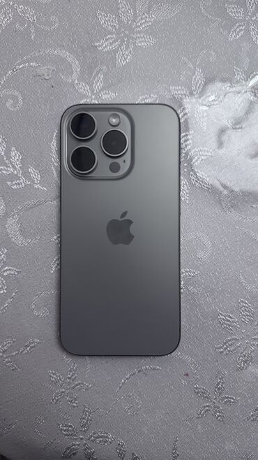 Apple iPhone: IPhone 15 Pro, 128 ГБ, Natural Titanium, Face ID