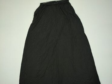 czarne spódnice plisowane maxi: Spódnica, S, stan - Dobry