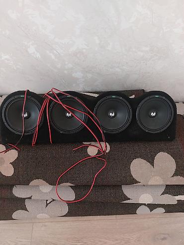 Avtomobil üçün akustik dəst - 4 ədəd mid-speaker paneldə