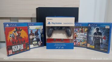 игры для ps 5: 🎮Игровая приставка Sony PlayStation 4 + 2 геймпада + 5 игр Комплект в