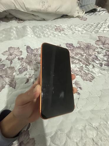 iphone x 64gb: IPhone Xr, Б/у, 256 ГБ, Оранжевый, Зарядное устройство, 86 % — 5