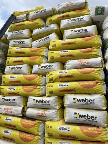 лазерный уровень строительный: Мешки со строительной смесью Weber Vetonit Optima. Данная смесь