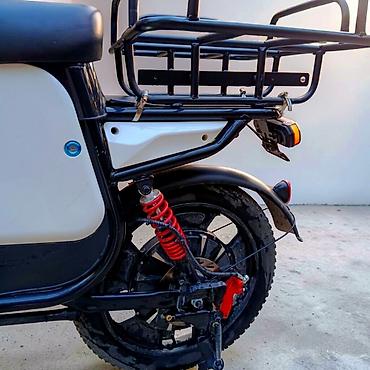 электро трёхколёсный: Monster ultra 60v/40ah зарядка 5 амперная nfc ключ блютуз — 6