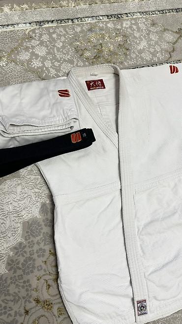 нашивка: Кимоно для дзюдо (дзюдоги) IJF Approved - Цвет: белый -Размер:175 см — 3