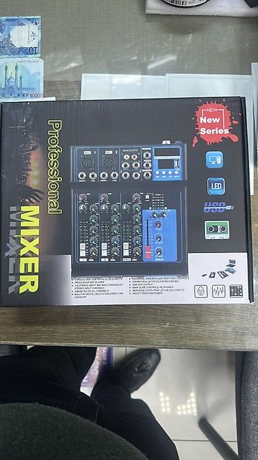 dj controller az: BORL Scarlett X2 USB Audio İnterfeys + Professional Mixer Məhsul — 8