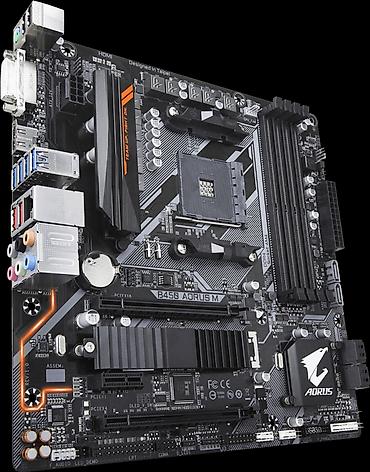am4 b450: Материнская плата для ПК, Б/у, Gigabyte, AM4, Micro-ATX — 2