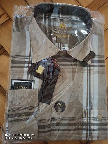 cins sortik kisi: Köynək, XL, rəng - Bej — 5