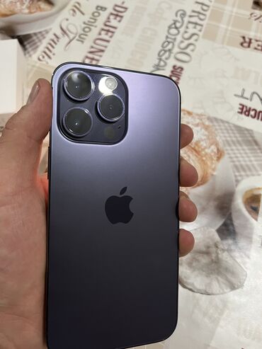наклейки айфон: IPhone 14 Pro Max | 256 ГБ Deep Purple | С документами | Зарядное устройство, Защитное стекло, Чехол | NFC