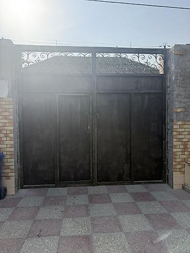 Həyət darvazaları: İşlənmiş Dəmir Həyət darvazası, Yana açılan, Mexaniki, Qapı ilə, rəng - Qara, Kredit yoxdur, Ödənişli quraşdırma, Ünvandan götürmə — 2