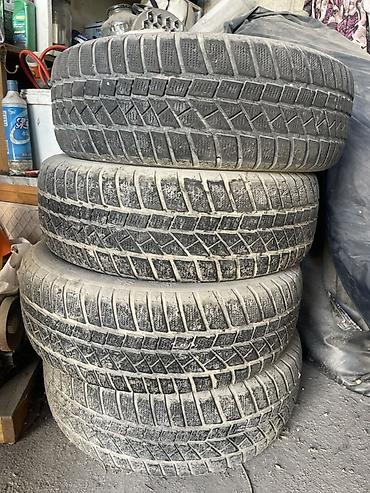 Шины: Б/У Зимние шины 195/65 R15, индекс нагрузки 91T, маркировка M+S и — 2