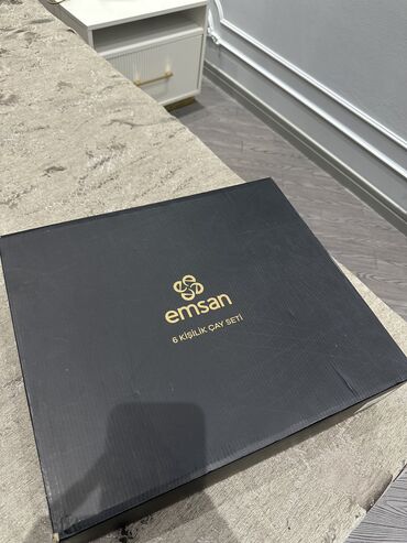 emsan baku: Çay dəsti, rəng - Qara