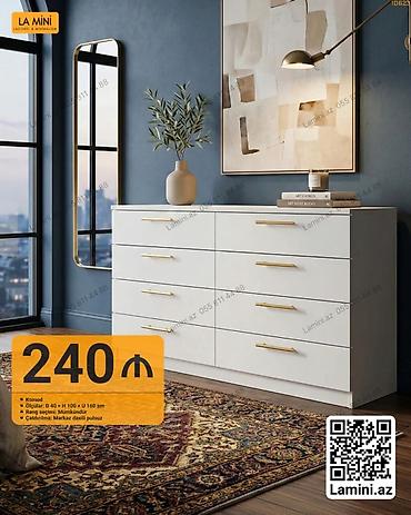 Komodlar: Komod – La Mini - Model: Komod - Ölçülər: Dərinlik 40 sm × Hündürlük — 1