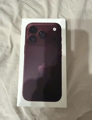 IPhone 18 Pro, Новый, 256 ГБ, Бордовый, Коробка, 100 %