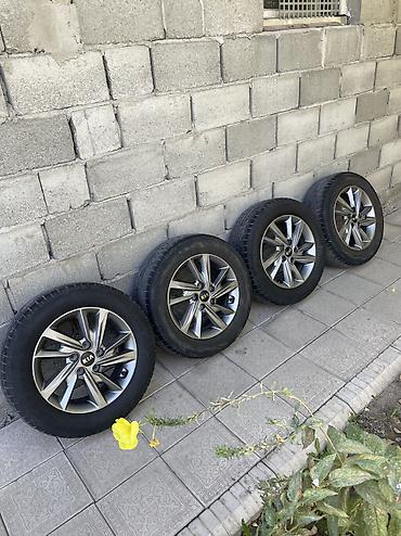 грандеуо: Колеса в сборе 215 / 60 / R 16, Зима, Б/у, Комплект, Легковые, Литые, отверстий - 5 — 2