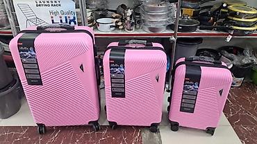 Çamadanlar: Sərt korpuslu çamadan dəstləri - Material: yüngül və davamlı ABS/sərt — 5