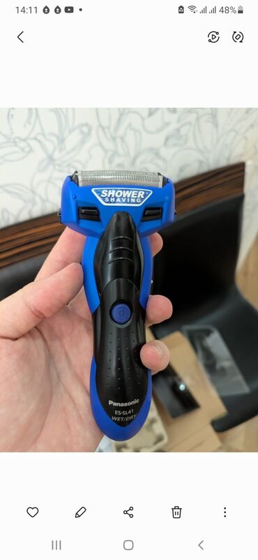 Digər: Электробритва Panasonic ES-SL41-A. Независимые дугообразные бреющие