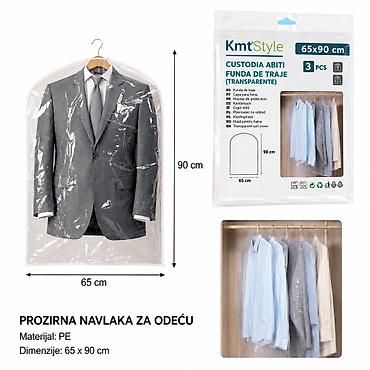 KMT Prozirna futrola za odela 2208275 Prozirne navlake za odelo i
