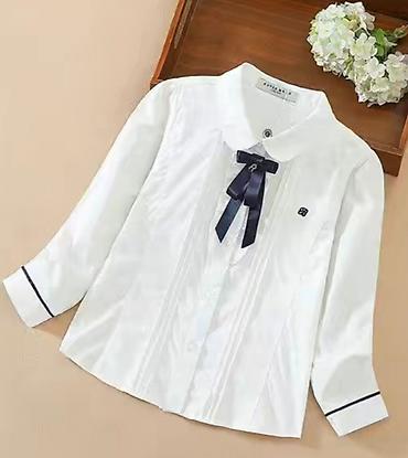 Топы и рубашки: Рубашка, цвет - Белый, Новый — 7