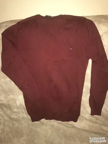 Džemperi: Original TOMMY HILFIGER dzemper M / L NOV 100% cotton Ramena 47cm — 7