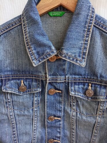 Jackets and Coats: Benetton, Denim jacket, 104-110