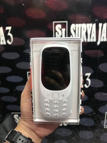 ikinci əl mobil telefonlar: Nokia 3310, 16 GB, rəng - Ağ, Düyməli