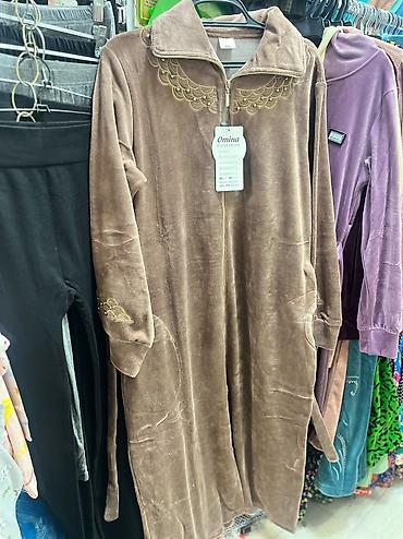 Халаты: Велюровые теплые халаты на любой размер 42 до 62 идут 💯 хлопок — 29