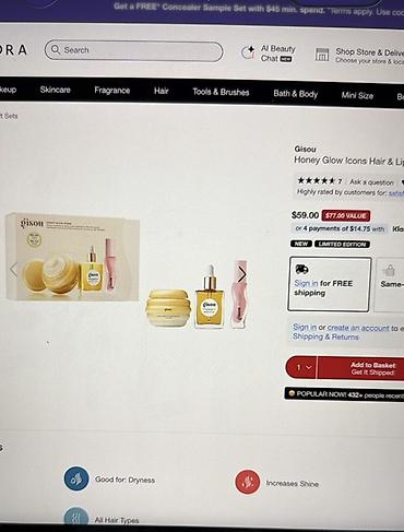 oglan profil: Kosmetik dəst, 4 məhsul, Yeni, Pulsuz çatdırılma — 6