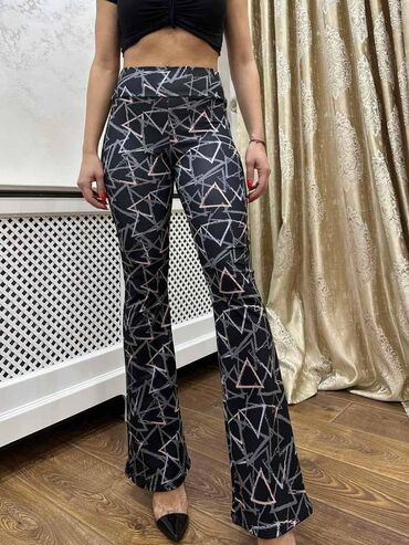 Pantalone: S (EU 36), M, XL, Visok struk, Zvoncare — 7