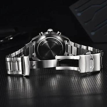 Ručni satovi: PAGANI DESIGN PD-1773 - 38mm - Plava - Seiko VH63 Potpuno nov muški — 8