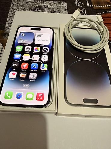 Apple iPhone: IPhone 14 Pro, 128 GB, Graphite, Face ID — 1