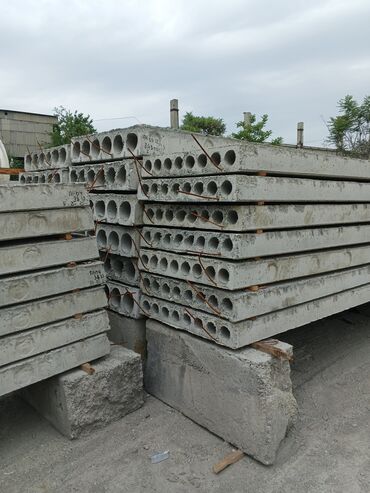 продаю триммер: Бетон плита перекрытиялар сатылат, жаны жана эски +жеткирип коюп