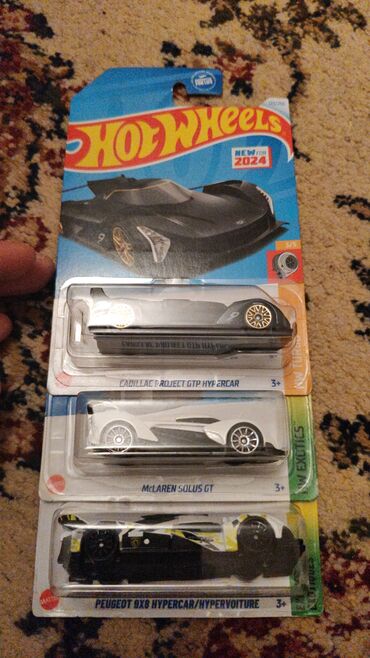 Avtomobil modelləri: Hot Wheels kolleksiya dəsti – 5 aznden baslayir brendli, orijinal — 5