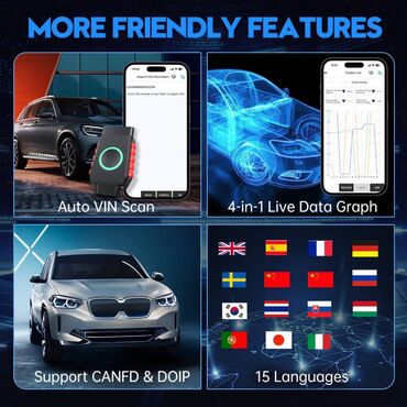 Alati za automobile: Novo - Vident iSmartDiag510 Pro Bluetooth 28+ Full OBD2 Novo - Vident — 8