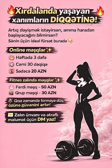 termo gel lak: Xırdalanda xanımlar üçün fitnes məşqləri - Online məşqlər: - — 1