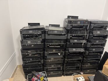 plotter satilir: Epson printerlər, ekranları açılır çoxunun, işlək deyillər, ehtiyyat