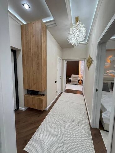 сдается 2 комнатная квартира город ош: 2 комнаты, 57 м², Элитка, 4 этаж, Дизайнерский ремонт