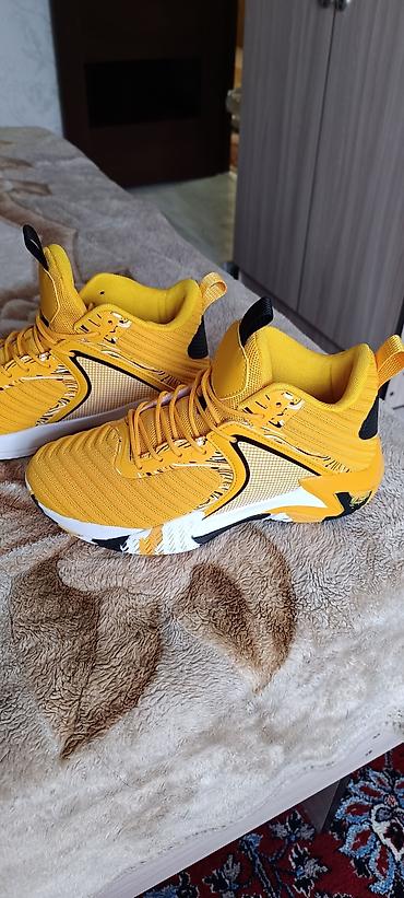 Кроссовки и спортивная обувь: Мужские кроссовки, 45, Jordan, Новый, цвет - Желтый, Самовывоз — 9