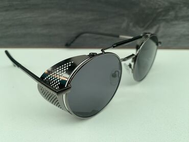 Солнцезащитные очки: Солнцезащитные очки очки, Унисекс, Авиатор, Регулируемые носоупоры, Оправа из нержавеющей стали, Новый — 16