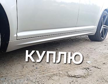 авенсис т25: Наружные накладки порогов Toyota, 2005 г., Б/у, Оригинал — 1
