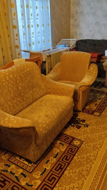 люстра акылай: Ашкана үчүн жумшак бурчек, түсү - Саргыч боз