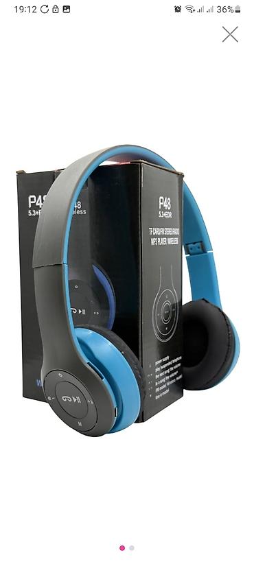 Səsgücləndiricilər, qulaqlıqlar və mikrofonlar: Məhsul: P47 Wireless qulaqcıq - Bağlantı: Bluetooth (4.1+EDR yazısı — 14