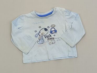 Bluzy dla dzieci: Bluzka 9-12 m, wzrost - 80 cm., Bawełna, stan - Dobry