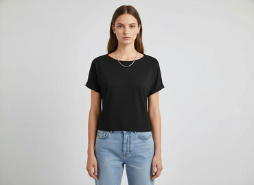bluzki nietoperz plus size: Shein, Топ жіночий, розмір S