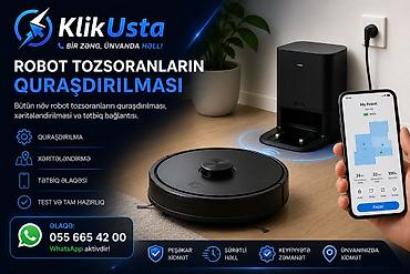 Digər xidmətlər: Robot tozsoranların peşəkar quraşdırılması xidmətini təqdim edirik — 1