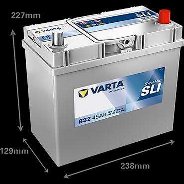 varta: Аккумулятор 45 Ач, Новый, Германия, Самовывоз, Бесплатная доставка — 2