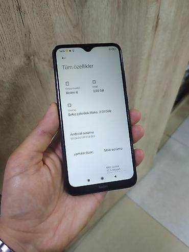 Mobil telefonlar: Redmi 8, 32 GB, rəng - Boz, Barmaq izi — 2