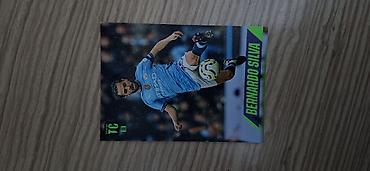 imzali messi formasi: Bernaldo Silva Original panini tc kart Fifa oficialy — 1