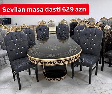 aqlay daslar: Qonaq otağı üçün, Yeni, 6 stul — 1