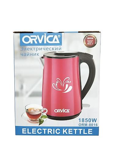 elektrikli caydan: Elektrik çaydan Orvica 8016 2.0L 1850W Qırmızı / Qara . 🆕Bütün — 2