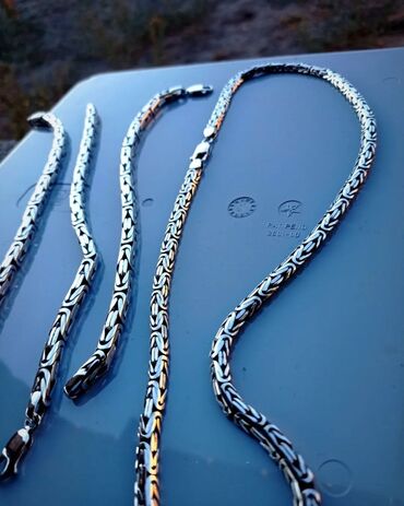 Серебряные цепочки: Серебряные Браслеты Ручная работа Ювелирное украшение Ручная — 58